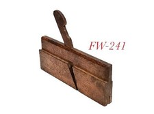 old Philadelphia G WHITE wood wooden narrow bead MOLDING PLANE TOOL picture
