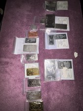 Non Precious Metal collection 17 ounce bars and 5 half gram. Sold as a set picture