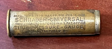Vintage Schrader Universal Tire Pressure Gauge Son Inc Brooklyn NY (10D) picture