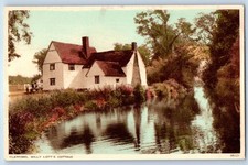 Suffolk England Postcard Flatford Willy Lott’s Cottage c1930's Unposted picture