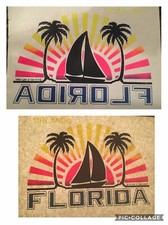 Vintage Rat's Hole Surf Shop Shirt Iron On Transfer Sparkle 1989 Orlando Boat  picture
