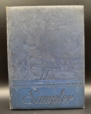 1947 Central High School The Sampler Mooresville, NC Yearbook Annual picture