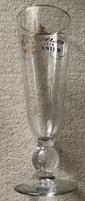Budweiser Millenium Gold Rimmed Pilsner Beer Glass picture