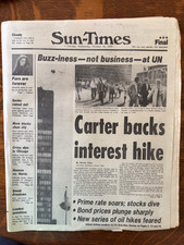 Vintage Chicago Sun-Times Newspaper- October 10, 1979 picture
