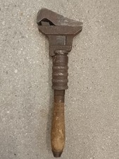 antique Bemis & Call combination monkey/pipe wrench picture