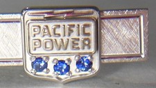 ⚡️ PACIFIC POWER Co. 10K emblem employee service award tie clip pin advertising picture
