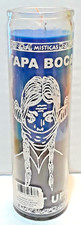 Veladora Esotérica Tapa Boca (Shut Up) Azul/Negro, Unscented Blue/Black Candle picture
