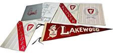 Vintage Lakewood Lancers High School Class of 64' Yearbook w. banner & More picture