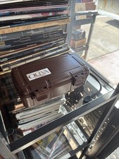 Oliva 10ct Heavy Duty Travel Humidor - Brown. BRAND NEW picture