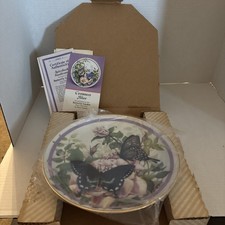 Hamilton Collection Butterfly Garden “Spicebush Swallowtail” Plate #4812T Signed picture