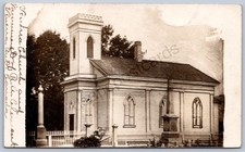 K44/ Canada RPPC Postcard c10s Vanessa Ontario Methodict Church 526 picture