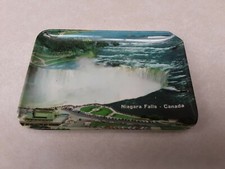 Niagara Falls Souvenir Plastic Dish Canadian Scene Made Italy Collectible Plate  picture