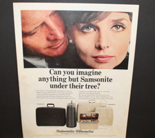 1964 Print Sales Ad Advertisement Art Samsonite Travel Luggage 10x13 Original picture