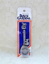 Busch Gardens Souvenir Vintage 1989 Pewter Koala Spoon Florida picture