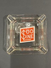 Vintage Glass Soo Line Railroad Rail Yard Ashtray Advertising (No Chips) picture