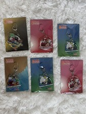 New ROUND1 ONE PIECE PROMO KEYCHAINS usopp brook Franky Jinbe sanji luffy Collab picture