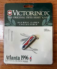 Vintage Victorinox Swiss Army Knife 1996 Atlanta Olympics Limited Edition NEW  picture