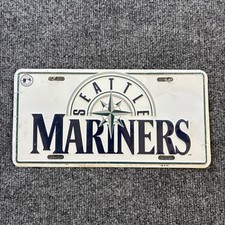 Seattle Mariners Booster License Plate Washington MLB Baseball American League picture