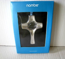 2009 NAMBE Cross Christmas Ornament 6616 Crystal And Metal Designer Todd Meyers picture