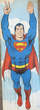 SUPERMAN Life Sized Poster 24x71 Curt Swan Murphy Anderson 1971 Vintage Peace picture