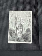 Hung Shan Pagoda Photograph Post Card Wuchang Hupeh China Wuhan Vintage picture