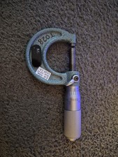 Mitutoyo Micrometer 103-135 Made in Japan (A) picture