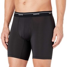 Soffe Men's Compression Boxer Brief, Black, XX-Large picture