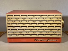 Rare 1954 Stromberg-Carlson Co. Model T-4 Coral & Gold Tube Radio - Works, Read picture