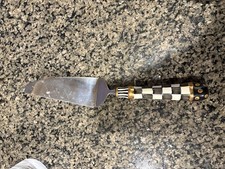 McKenzie Childs Pie Cake Server picture