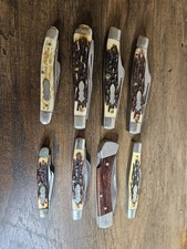 Nice Lot Of Usa Made Uncle Henry Pocket Knives picture