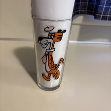 Vintage 1973 Cool Cat Looney Tunes Glass w/ Black Letters Pepsi picture