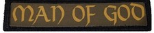 1x4 Man of God Morale Patch Tactical Military USA  Badge Army Flag picture