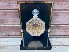 VTG JEAN-CHARLES BROSSEAU PARIS PERFUME COUNTER TOP STORE BOTTLE DISPLAY FRANCE picture