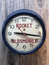 General Electric 2908 Rocket Oldsmobile Custom Made Wall Clock 11'' picture