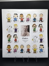 2022 USPS Charles Schulz Forever Stamp Sheet of 20 Collectible Stamps picture