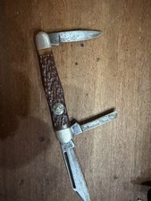 1970s Camillus New York 1047 Official Boy Scout Whittler 3 blade picture
