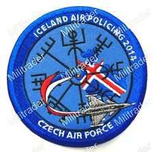Czech Air Force NATO Icelandic Air Policing Operation 2014 Patch picture