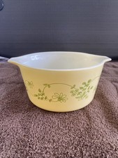 Vintage Pyrex 473-b Shenandoah Casserole Dish Pre-owened picture