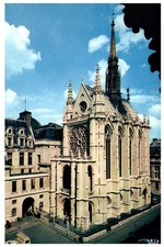 Vintage Postcard Paris La Sainte-Chapelle France picture