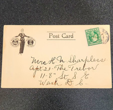 McCall Co. 1916 Advertising Reply Postcard 1c Green Stamp Duplex Cancel NY picture