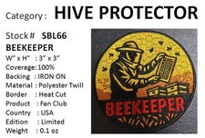 THE BEEKEEPER - PROTECT THE HIVE - PATCH - SBL66 picture