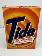 Tide Laundry Detergent Vintage 1950s Unopened Soap P&G USA Made Gift Package Alt picture
