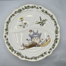 Noritake My Neighbor Totoro Ceramic Divided Plate Studio Ghibli Dishwasher Oven picture