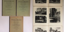 1931 antique 3 issues TUILERIES BROCHURES EUROPEAN ARCHITECTURE plans photos picture