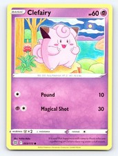 Clefairy 053/172 Common Brilliant Stars Pokemon Moderately Played picture