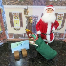 Byers Choice Santa Made for Talbots with Sack of Toys  1996    $38.00 (Lot 118) picture