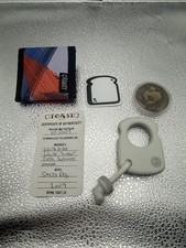 PNW TOAST CO - White G10 - White “linen” - SALTY DOG - #1/9 - W/ Challenge Coin picture