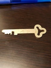 L.L.Bates and Co. flat steel Key Number 2354 L L Bates Co Boston picture