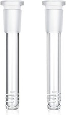 2PACK 4.5in Glass Downstem fit 14mm Male Bowl for 8''/9''/10''/12'' Filter Bong picture