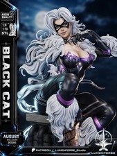 1:8 Black Cat Marvel Fan Art UNPAINTED High Quality Garage Kit picture